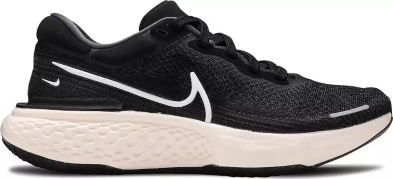 Кроссовки Nike Wmns ZoomX Invincible Run Flyknit 'Black White', черный