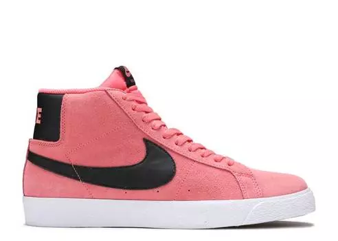 Кроссовки Nike ZOOM BLAZER MID SB 'PINK SALT', розовый