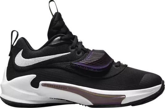 Кроссовки Nike Zoom Freak 3 GS 'Project 34', черный