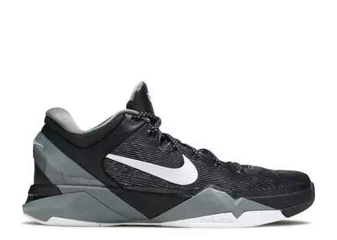 Кроссовки Nike ZOOM KOBE 7 X 'BLACK WOLF GREY', черный