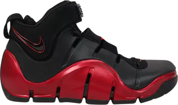 Кроссовки Nike Zoom LeBron 4 'Black Crimson', черный