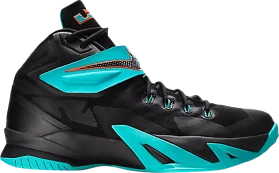 Кроссовки Nike Zoom LeBron Soldier 8 'Black Dusty Cactus', черный