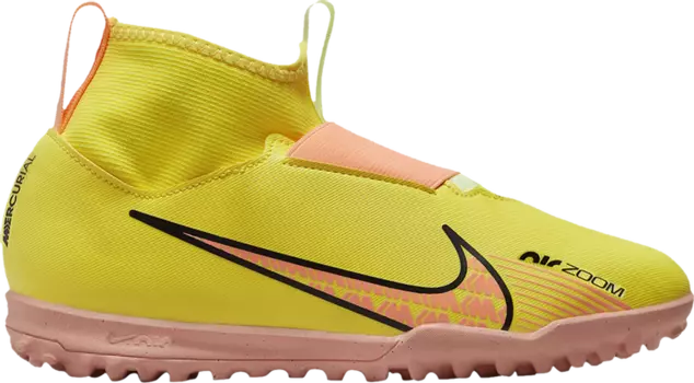 Кроссовки Nike Zoom Mercurial Superfly 9 Academy TF GS 'Lucent Pack', желтый