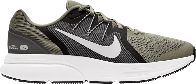 Кроссовки Nike Zoom Span 3 'Light Army', зеленый