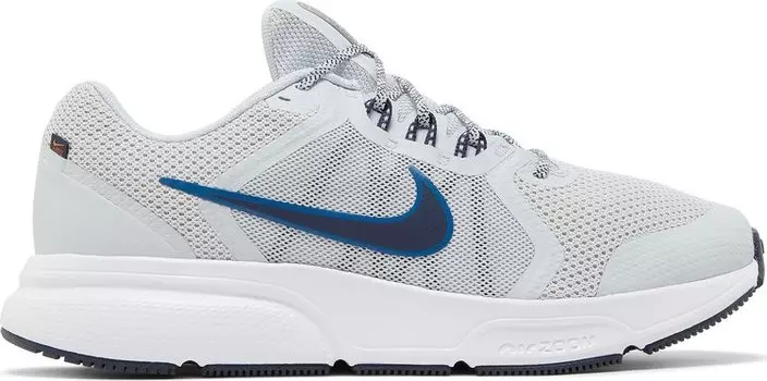 Кроссовки Nike Zoom Span 4 'Pure Platinum Dark Marina Blue', синий