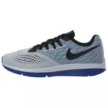 Кроссовки Nike Zoom Winflo 4 Pure Platinum Black, синий