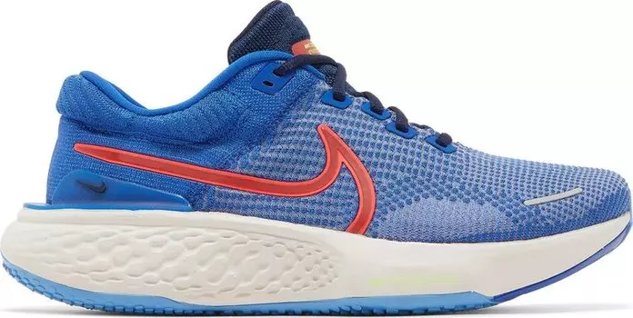 Кроссовки Nike ZoomX Invincible Run Flyknit 2 'Game Royal Red Clay', синий