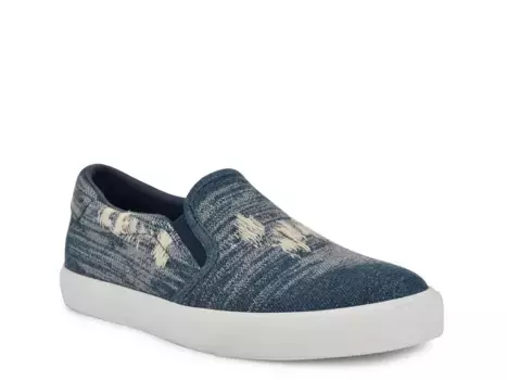 Кроссовки Nine West Lala Slip-On, синяя джинсовая ткань