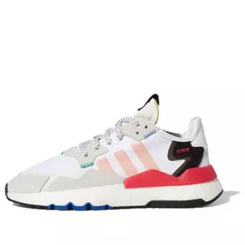 Кроссовки ночные джоггеры Adidas, белый