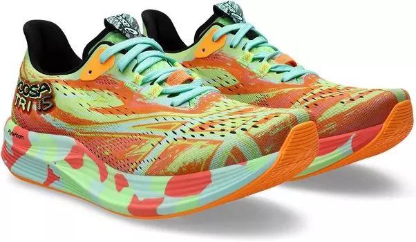 Кроссовки Noosa Tri 15 ASICS, цвет Lime Burst/Illuminate Mint