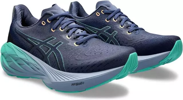Кроссовки Novablast 4 ASICS, цвет Thunder Blue/Blue Expanse
