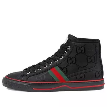 Кроссовки off the grid high 'black' Gucci, черный