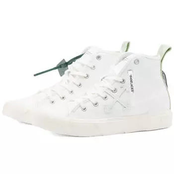 Кроссовки Off-White Mid Top Vulcanized Leather Sneaker