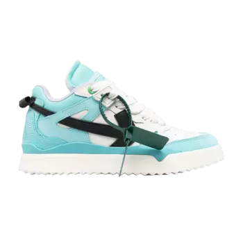 Кроссовки Off-White New Mid Sponge 'Turquoise Blue', синий