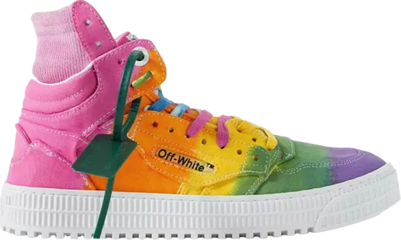 Кроссовки Off-White Off-Court 3.0 High Tie-Dye, разноцветный
