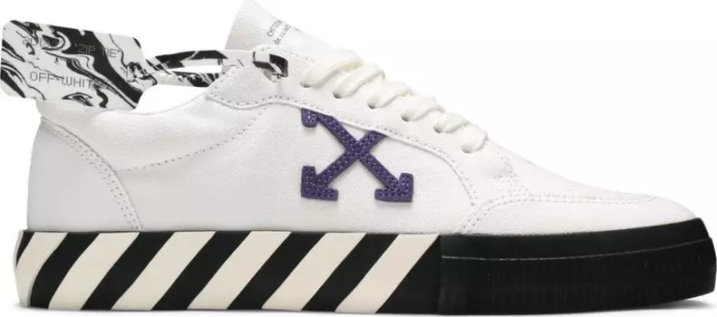 Кроссовки Off-White Vulc Sneaker Low White Purple, белый