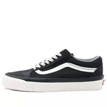 Кроссовки old skool 36 dx 'suede black white' Vans, черный
