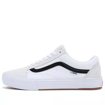 Кроссовки old skool bmx 'white black' Vans, белый
