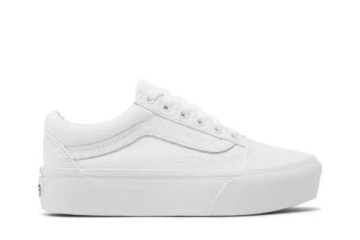 Кроссовки Old Skool Platform Vans, белый
