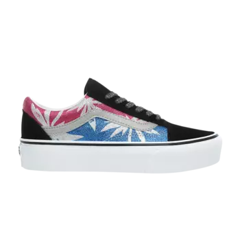 Кроссовки Old Skool Platform Vans, черный