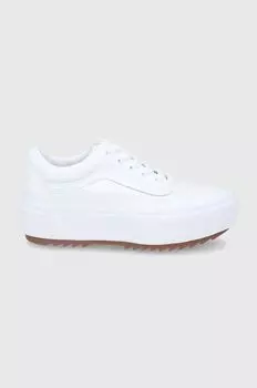 Кроссовки Old Skool Stacked Vans, белый