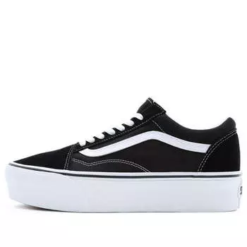 Кроссовки old skool stackform 'brown white' Vans, коричневый