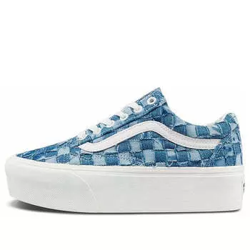 Кроссовки old skool stackform 'pink white' Vans, розовый