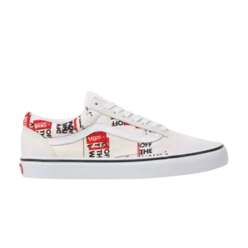 Кроссовки Old Skool Vans, белый