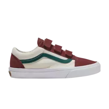 Кроссовки Old Skool Velcro, бордовый