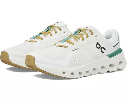 Кроссовки On Cloudrunner 2, цвет Undyed/Green