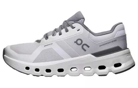 Кроссовки On Cloudrunner 2 'Frost White', серый/белый