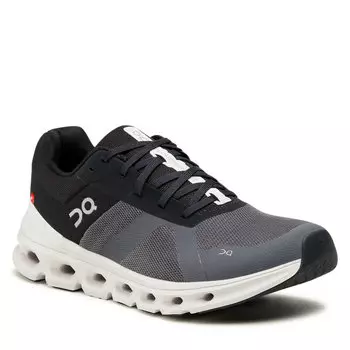 Кроссовки On Cloudrunner, серый/черный