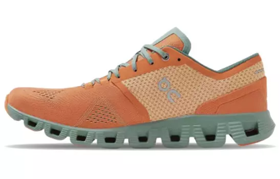 Кроссовки On Running Cloud X Orange Sea Green