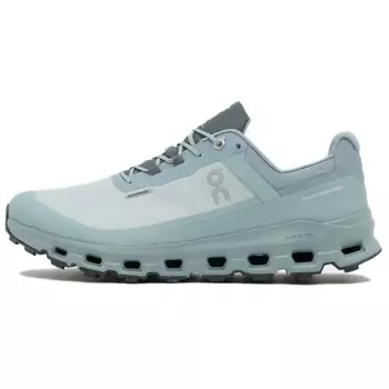 Кроссовки On Running Cloudvista Waterproof Glacier Cobble, серый/белый