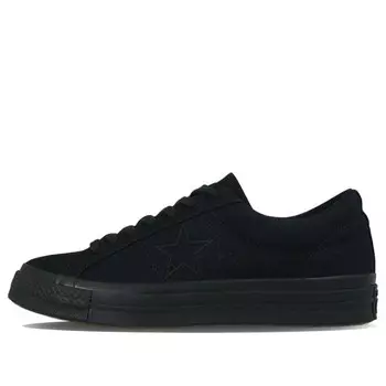Кроссовки one star canvas Converse, черный