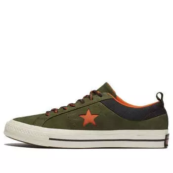 Кроссовки one star 'olive' Converse, зеленый