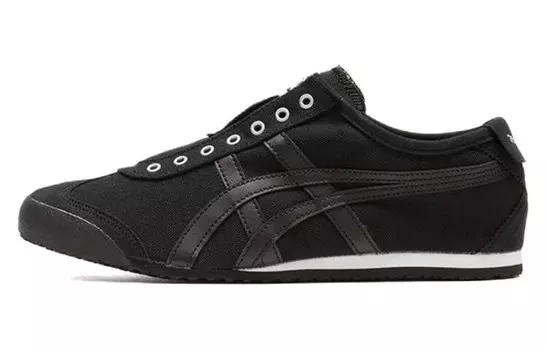 Кроссовки Onitsuka Tiger Mexico 66 Slip On Black, черный