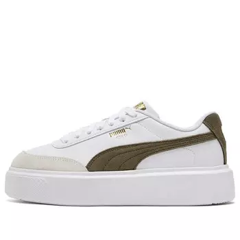 Кроссовки oslo maya archive sneakers white/green Puma, белый