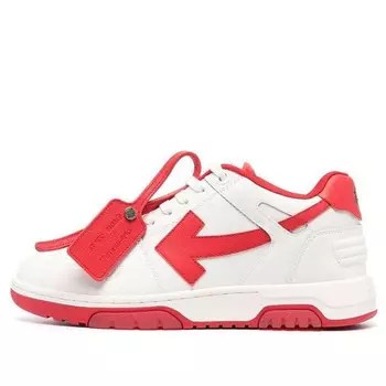 Кроссовки out of office low-top sneaker 'white red' Off-White, белый