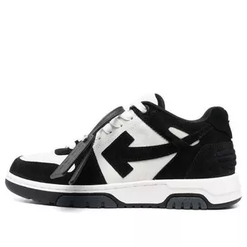 Кроссовки out of office low-top sneakers 'black white' Off-White, черный