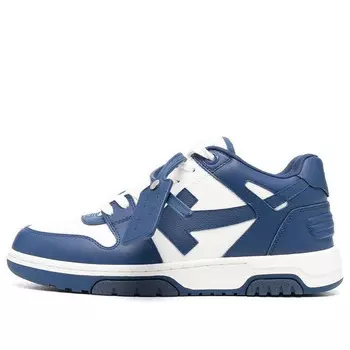 Кроссовки out of office panelled lace-up sneakers 'blue white' Off-White, синий