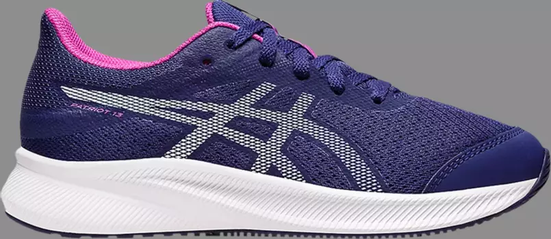 Кроссовки patriot 13 gs 'dive blue soft sky' Asics, синий