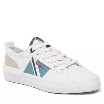 Кроссовки Pepe Jeans AllenFlag Color, белый