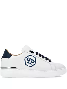 Кроссовки Philipp Plein Hexagon Lo-Top, белый