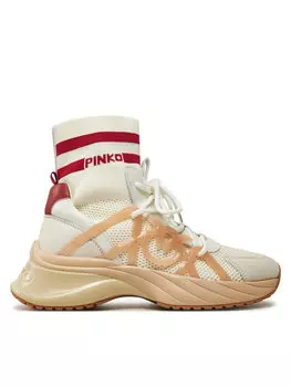 Кроссовки PINKO, бежевый