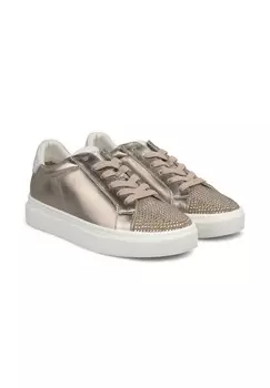 Кроссовки PLANO CON PUNTERA REDONDEADA Y CIERRE CON CORDONES Alma en Pena, бронза