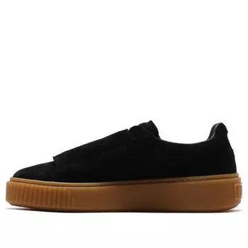 Кроссовки platform strap 'black brown' Puma, черный