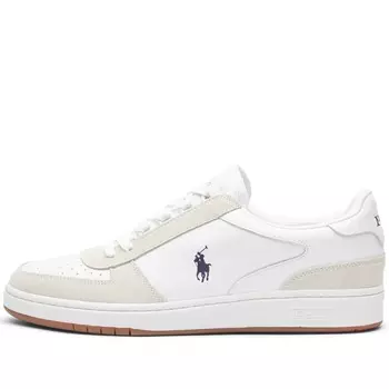 Кроссовки Polo Ralph Lauren Court, белый/темно-синий