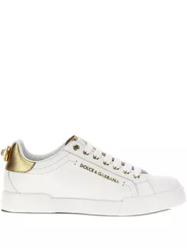 Кроссовки Портофино Dolce & Gabbana, белый