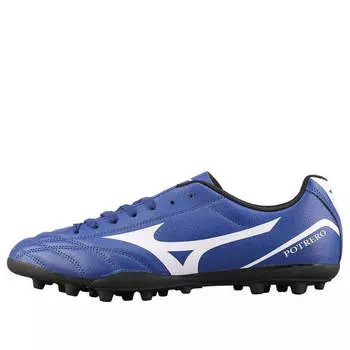 Кроссовки potrero wide ag training soccer cleats blue Mizuno, синий